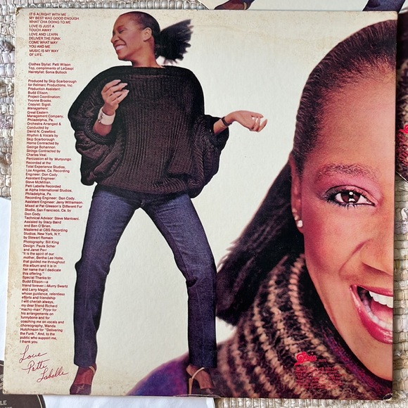 Patti Labelle - “It’s Alright With Me” Vinyl LP - Picture 2 of 5